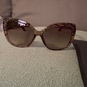 Guess Snake Pattern Tortoise Sunglasses